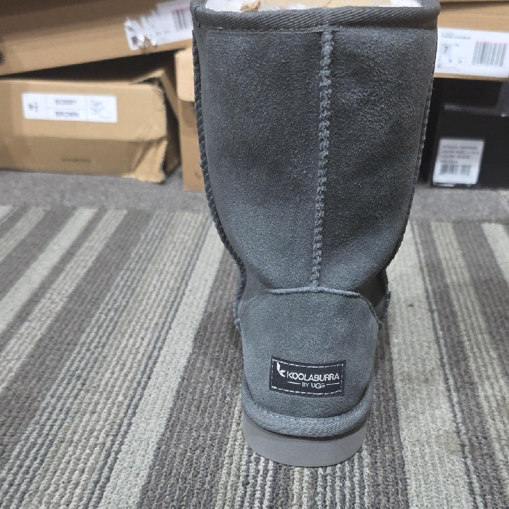 Koolaburra Charcoal Ankle Boots